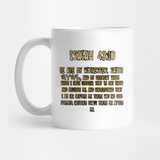 Isaiah 43:10 Mug